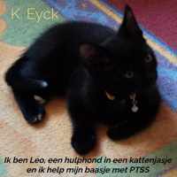 Ik ben Leo, een hulphond in een kattenjasje en ik help mijn baasje met PTSS - K. Eyck - Paperback (9789403626918)