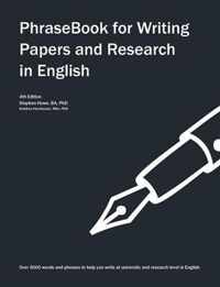 Phrasebook for Writing Papers and Research in English