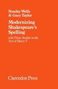 Modernizing Shakespeare's Spelling