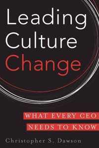 Leading Culture Change