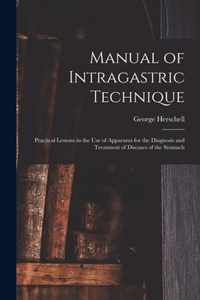 Manual of Intragastric Technique