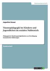 Traumapadagogik bei Kindern und Jugendlichen im sozialen Nahbereich