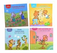 Serie leren samenleven - 4 kinderboeken met illustraties - harde kaft