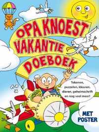 Opa knoest vakantie doeboek met poster