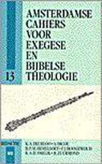 Amsterdamse cahier voor exegese en bijbelse theologie cahier 13 (s)
