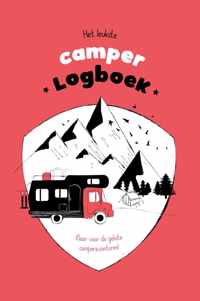 Camperboek - logboek - reisdagboek - ervaringen en budget bijhouden - camper reizen - geschenk - mobilhome - tips & tricks - rood