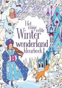 Het enige echte winter wonderland kleurboek