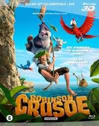 Robinson Crusoe (3D En 2D Blu-Ray + DVD)
