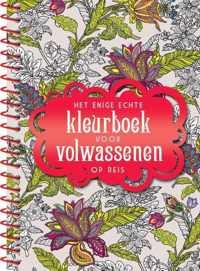 Het enige echte kleurboek voor volwassenen op reis