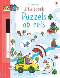 Uitwisboek Puzzels op reis - Paperback (9781474970013)