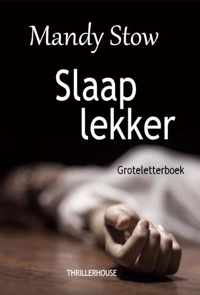 Slaap lekker - Groteletterboek