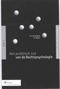 Het praktisch nut van de rechtspsychologie - M. Malsch, P.J. van Koppen - Paperback (9789013054675)