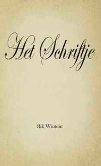 Het Schriftje - Rik Wintein - Paperback (9789403611167)