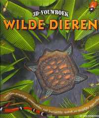 3D Vouwboek wilde dieren