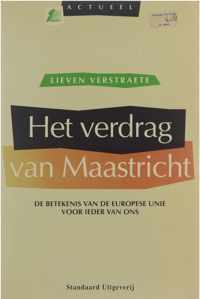 Het verdrag van Maastricht