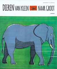 Dieren van klein naar groot