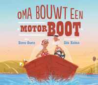 Oma bouwt een motorboot