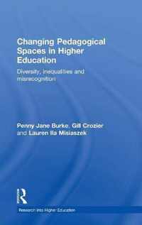 Changing Pedagogical Spaces in Higher Education: Diversity, Inequalities and Misrecognition