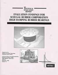 Evaluation Findings for Scougal Rubber Corporation High Damping Rubber Bearings