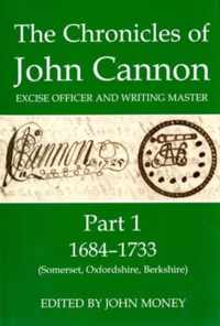 The Chronicles of John Cannon Excise Officer and Writing Master