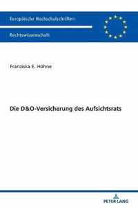 Die D&o-Versicherung Des Aufsichtsrats