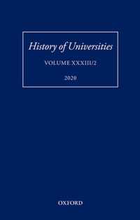 History of Universities Volume XXXIII/2