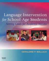 Language Intervention for School-Age Students