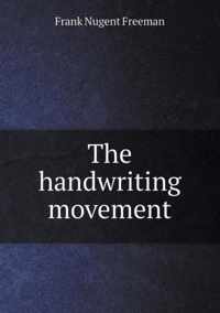 The handwriting movement