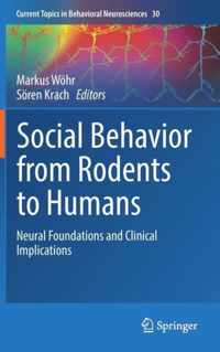 Social Behavior from Rodents to Humans