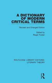 A Dictionary of Modern Critical Terms