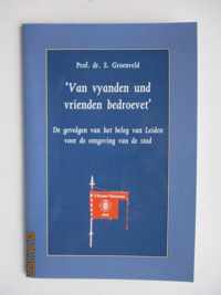 Van vyanden und vrienden bedroevet