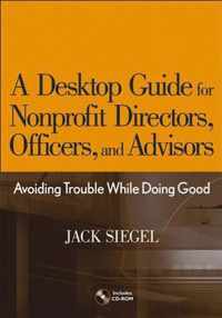 A Desktop Guide For Nonprofit Directors, Officers, And Advisors