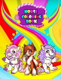 Horse Coloring Book