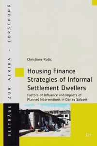 Housing Finance Strategies of Informal Settlement Dwellers, 68