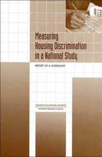 Measuring Housing Discrimination in a National Study