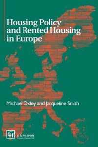 Housing Policy and Rented Housing in Europe