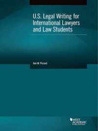 U.S. Legal Writing for International Lawyers and Law Students