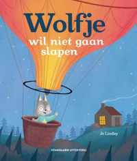 Wolfje wil niet gaan slapen - Jo Lindley - Hardcover (9789002273056)