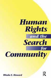 Human Rights And The Search For Community