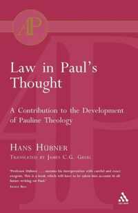 Law In Paul'S Thought