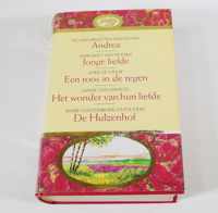 Boek - Andrea / Jonge liefde / Een roos in de regen / Het wonder van hun liefde / De Hulzenhof   ISBN 905112113 - E583