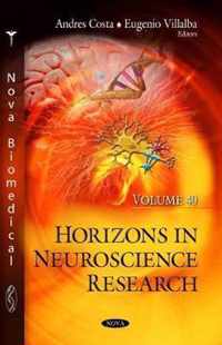 Horizons in Neuroscience Research