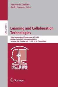 Learning and Collaboration Technologies