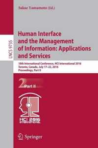 Human Interface and the Management of Information: Information and Knowledge in Context