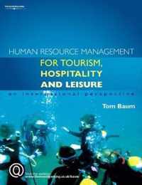 Human Resource Management for the Tourism, Hospitality and Leisure Industries