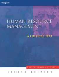 Human Resource Management: A Critical Text-John Storey, 9781861526052