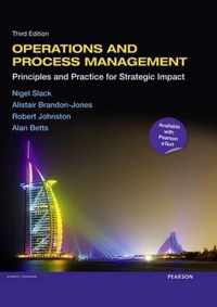 Operations And Process Management