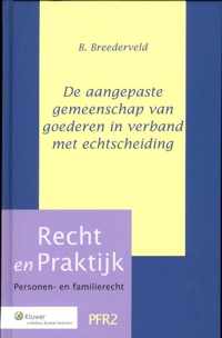 De aangepaste gemeenschap van goederen in verband met echtscheiding - B. Breederveld - Paperback (9789013099263)