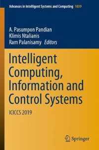 Intelligent Computing, Information and Control Systems