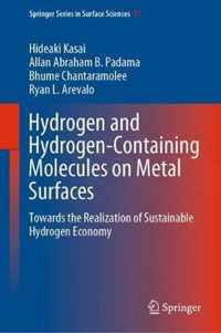 Hydrogen and Hydrogen Containing Molecules on Metal Surfaces
